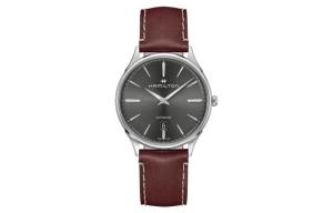 Hamilton Часы Jazzmaster Thinline Auto H38525881, Gray Dial