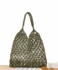 аимоха -выбрать-/(W) Вязаная корзина ручной работы