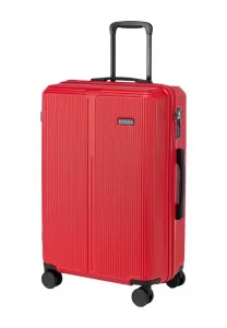Чемодан среднего размера на колесах с кодовым замком Wittchen, Red