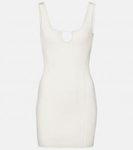 Мини-платье la mini robe sierra Jacquemus, белый