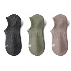 Носки унисекс No Show Jeep, army зеленый+коричневый+темно-серый[3 pack]