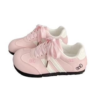 LIANGHUO Женские легкие низкие кэжуал кроссовки с амортизацией, противоскользящей подошвой и устойчивостью в ретро-розовом цвете, цвет Retro Pink