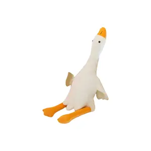 Lionf Плюшевая игрушка белого гуся, плюшевая кукла, высота 50см/90см/120см/160см