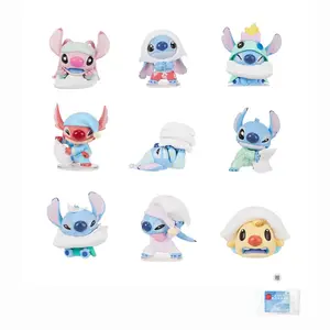 Disney Lilo & Stitch, Stitch, Stitch Mystery Boxes Single Mystery Box/Full Box 8 Pcs MINISO