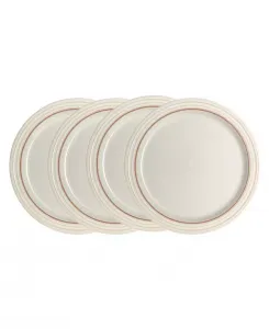 Тарелки атриумные средние, набор из 4 шт. Denby, white