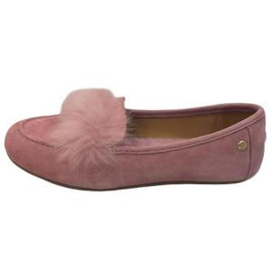 UGG Повседневные однотонные туфли женские, кристально-розовые