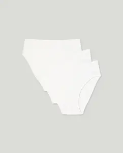 Набор из трех трусиков RIB Énfasis, белый