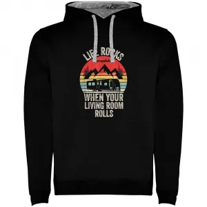 Худи Kruskis Life Rocks, черный