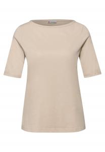 STREET ONE Футболка в бежевом цвете