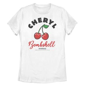 Детская футболка с логотипом Riverdale Cheryl Bombshell вишневого цвета Licensed Character