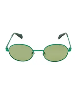 Стильные солнцезащитные очки Polaroid, зеленый