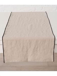 Boltze Скатерть-дорожка «Джанеа» бежевого цвета - (Д)141,2 x (Ш)40,6 см