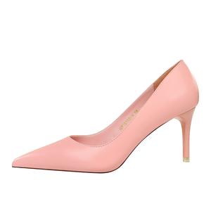 QITUMAUL Стройные каблуки на высоком каблуке 10,5 см женские розовые [Высота каблука 7,5 см], цвет Pink[Heel Height 7.5cm]