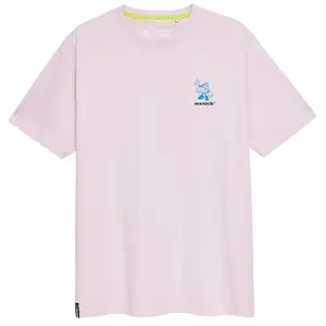 Футболка с коротким рукавом Munich Oversize Pixel Streetwear, розовый