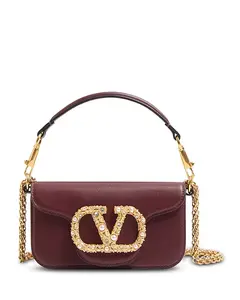Сумка через плечо Locò small jewel vlogo Valentino Garavani, красный