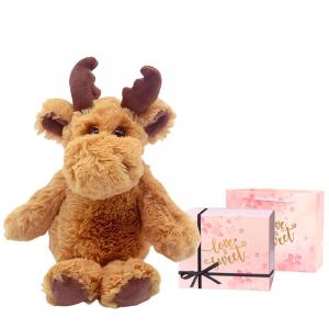 Ty Плюшевая кукла Brown Moose Archiebold, высота 33 см