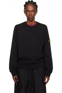 6100060 толстовка из органического хлопка Stone Island, черный