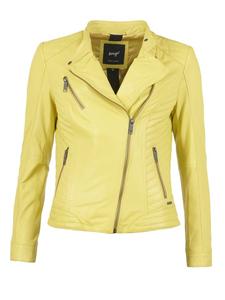 Кожаная куртка Maze Sally, цвет lemon