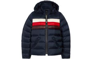 Пуховик женский темно-синий Coach