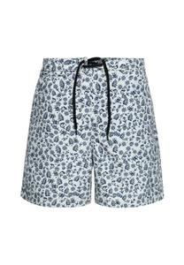 Шорты с матросскими мотивами старой школы моряк King Kerosin, белый