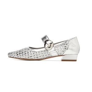 Millies Туфли Мэри Джейн от Millie для женщин серебристые, цвет Silver