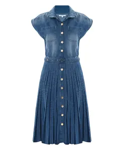 Повседневное платье-рубашка Kocca, синий