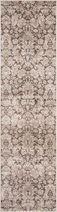 Ковер-дорожка SAFAVIEH, 67 x 244 см, Vintage Collection, Brown & Creme, восточный традиционный дизайн с эффектом потертости, не линяет и прост в уходе, идеален для помещений с высокой проходимостью в гостиной, спальне (VTG437B)