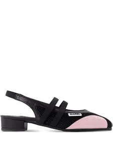 Туфли с ремешком на пятке из коллаборации с Maitrepierre Carel Paris, черный