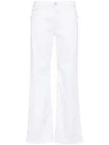 Широкие джинсы Jacklyn средней посадки DONDUP, белый