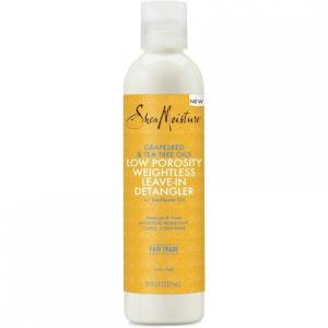 SheaMoisture Невесомое увлажняющее средство для распутывания влагостойких вьющихся вьющихся волос с низкой пористостью, легкий вес 8 унций Shea Moisture