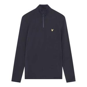 Свитер Lyle & Scott Tonal Eagle Half Zip, синий