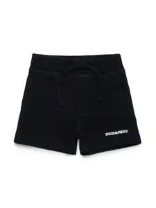Шорты с логотипом DSQUARED2 KIDS, черный