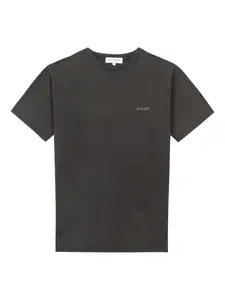 Футболка с вышивкой Popincourt Amore Maison Labiche, серый