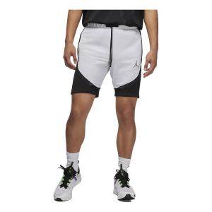 Спортивные шорты Men's Air Jordan Logo Micro Mark Lacing Colorblock Casual Gray Shorts, серый