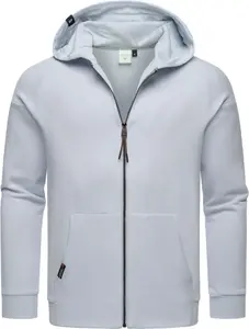 Толстовка с капюшоном Ragwear "Зенвей", мужская базовая толстовка с капюшоном, серый