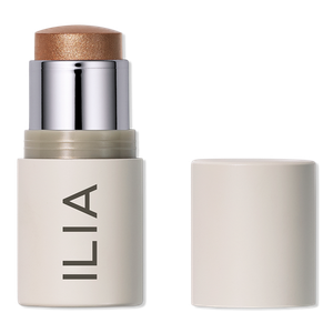 Многофункциональный кремовый стик: румяна + хайлайтер + тинт для губ ILIA, In The City (bronze pearl)