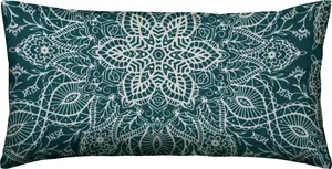 Наволочка синяя 40x80 см Erwin Müller