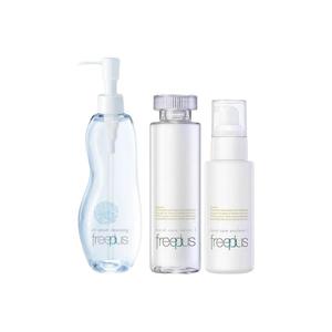 FULIFANGSI набор из трех средств для ухода за кожей: очищающее средство с аминокислотами, тоник и эмульсия для увлажнения, питания и очищения Freeplus