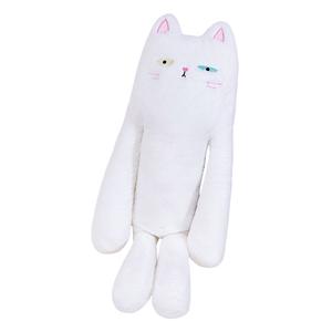 Мягкая игрушка котенок, спящий на боку, 80см/100см/130см FANNIKEER