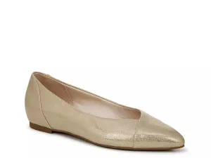 LifeStride Promise Flat, золотистый металлик с принтом змеи