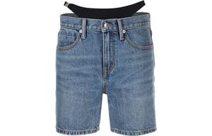 Джинсовые шорты Alexander Wang, индиго