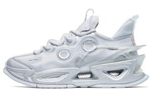 XTEP Sky Ride Collection Lifestyle Shoes Men Low-top Moonshine Gray / New Metallic Silver