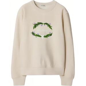 Свитшот из смесового хлопка Burberry, Tundra