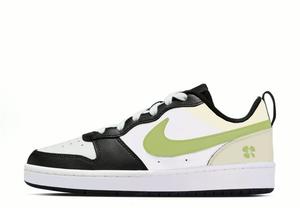 Court Borough устойчивые к истиранию лоу-топ детские скейтбординг кроссовки unisex Nike, черный