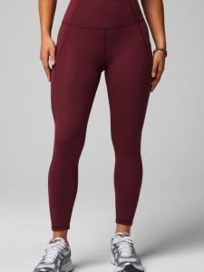 Леггинсы oasis pureluxe леггинсы 7/8 с высокой талией Fabletics, красный