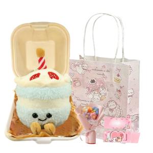 Очаровательные плюшевые куклы-подвески для торта высотой 9см MENGXIAOZAI