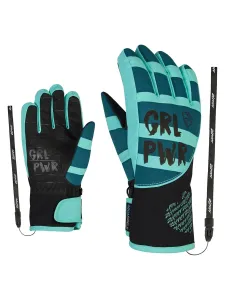 Лыжные перчатки Ziener "LIWA AS(R) PR", бирюзовый
