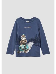 Футболка цвета 5544_королевский синий s.Oliver