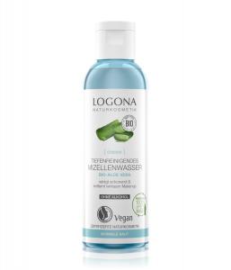 Тоник для лица Logona Classic Tiefenreinigendes Mizellenwasser Bio-Aloe Vera, 125 ml