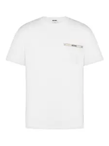 Футболка с карманами Moschino, белый